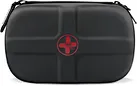 The mini first aid kit comes in a convenient size that is ideal for storing in sports bags, backpacks or luggage. Featuring double-way zippers and upgraded carabiner, this kit is ready for home and outdoors emergency use.